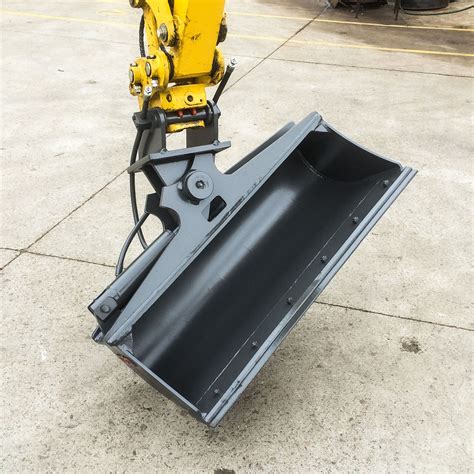 tilt buckets mini excavators|rotating bucket for mini excavator.